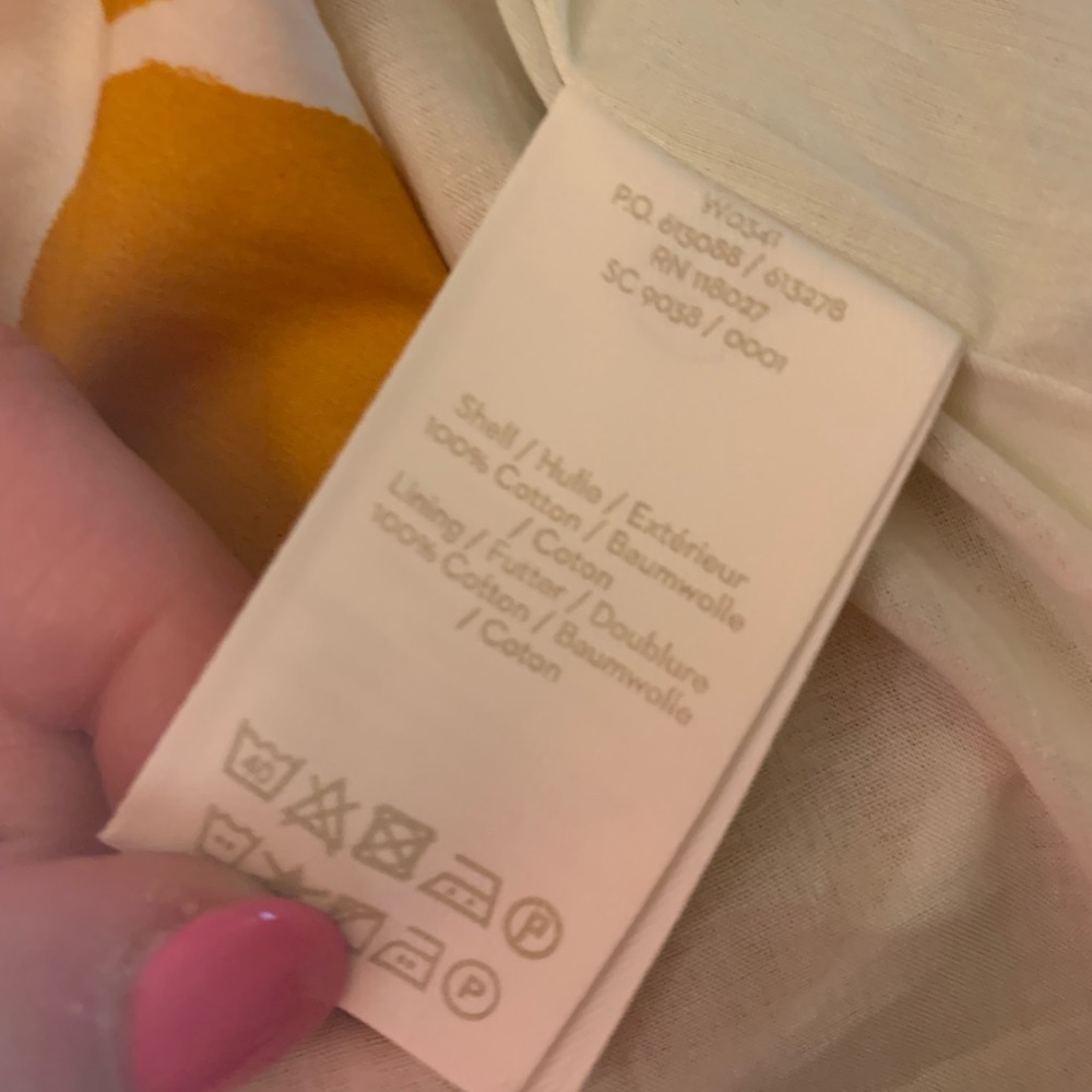 Boden tori midi dress- ivory yellow brand sport - Picture 8 of 8
